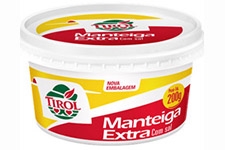 Tirol Reformula Embalagem de Manteiga