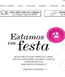 OLOOK Comemora 2 anos